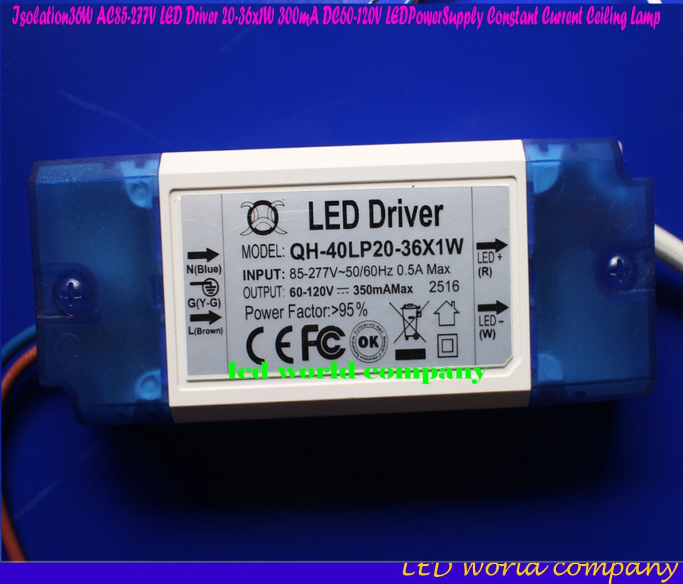 Isolation36W LED ̹ 20-36x1W 300mA,   2 ..